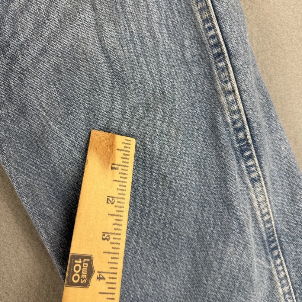 Wrangler 13MWZGH Jeans Men's 34x36 Light Wash Cowboy Cut Original Fit Straight